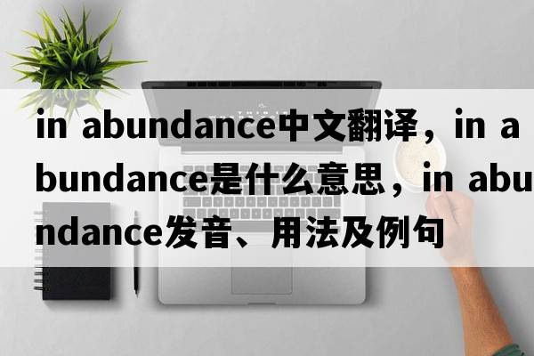in abundance中文翻译，in abundance是什么意思，in abundance发音、用法及例句